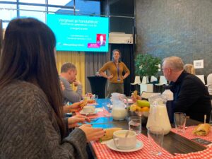 Loes van Hove van stichting Klimaatgesprekken