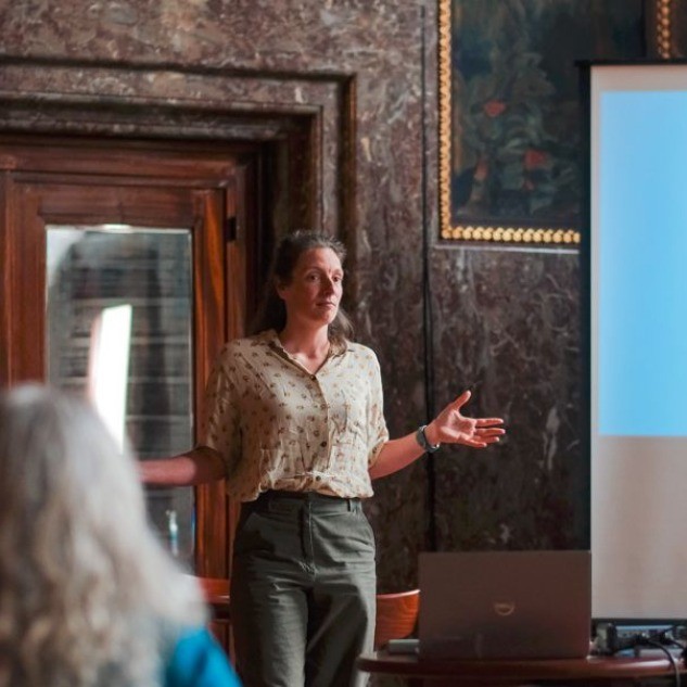 Loes van Hove van stichting Klimaatgesprekken