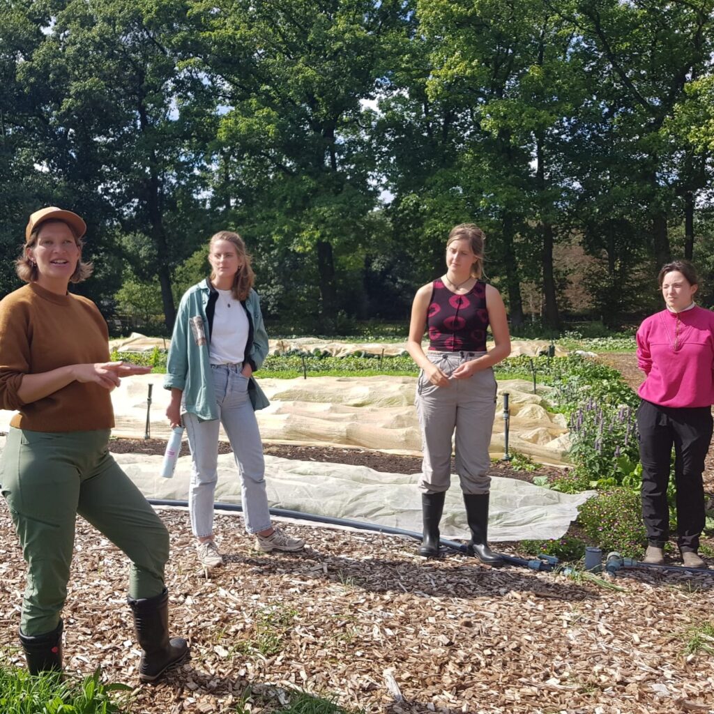 Rondleiding en meewerken