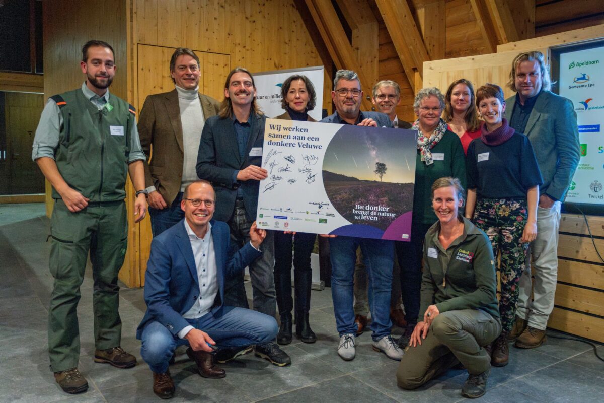 Ondertekening intentieverklaring Donkere Veluwe